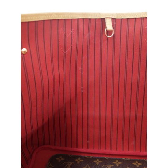 Louis Vuitton Monogram Neverfull MM Tote Bag Pouch - Picture 8 of 8